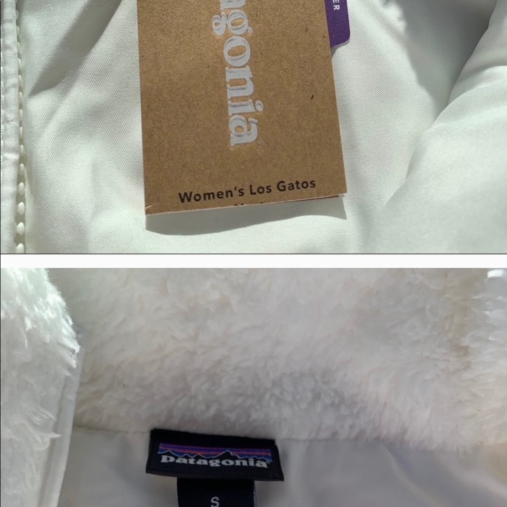 Women's small NWT Patagonia vest (white)